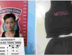 Sat Reskrim Polres Tebing Tinggi Tangkap Pelaku Pencurian Berantai di Jalan Lama
