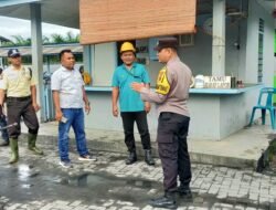 Bhabinkamtibmas Silinda Aktif Jaga Harkamtibmas di Momen Mayday Hari Buruh