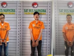 Control Delivery Berhasil, Sat Narkoba Polres Sergai Tangkap 3 Pengedar Sabu