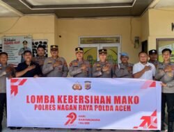 Guna Memeriahkan HUT Bhayangkara Ke 79 Polres Nagan Raya Gelar Beragam Kegiatan Humanis Dan Inspiratif 