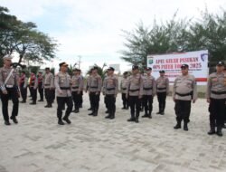 Kapolres Sergai Pimpin Apel Gelar Pasukan “Operasi Patuh Toba 2025”, Tekankan Disiplin dan Humanis di Jalan Raya