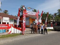 Muspika Darul.Mskmur Lakukan Penilaian Hias Gapura Terindah ” Ini Juaranya” 