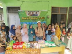 Socfindo Seumanyam Kembali Salurkan PMT di Tiga Desa
