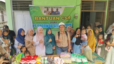 Socfindo Seumanyam Kembali Salurkan PMT di Tiga Desa